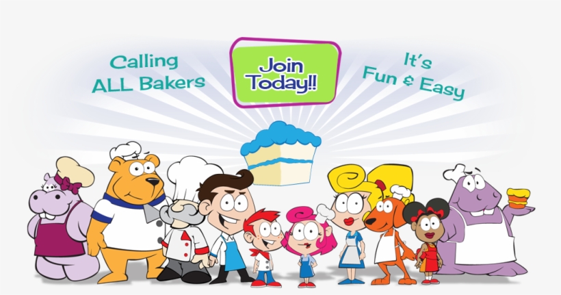 Join Today Image With Cartoon Kid Bakers - Child, transparent png #2845062