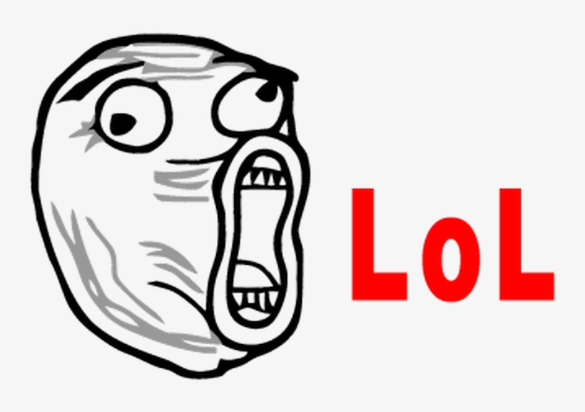 Memes Lol Png Download - Lol Face, transparent png #2845383