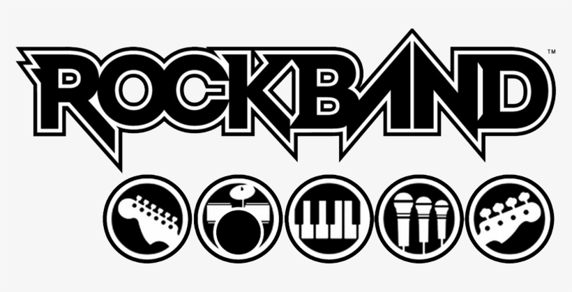 Rock Band Music - Rock Band Logo Png, transparent png #2845446