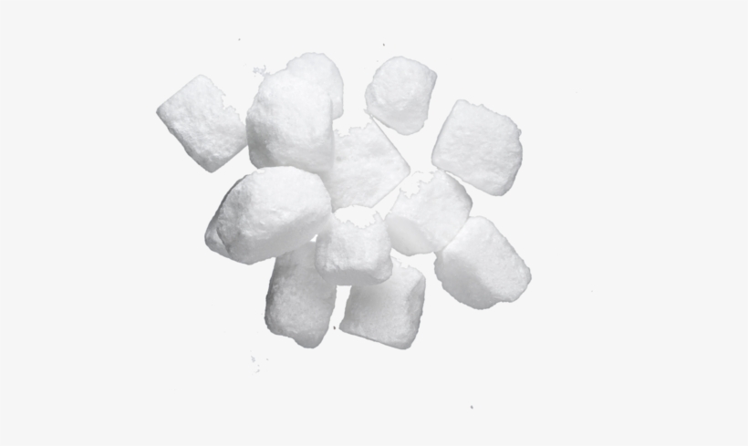 White Roughcut Sugar Cubes - Falling Sugar Cube Png, transparent png #2845473