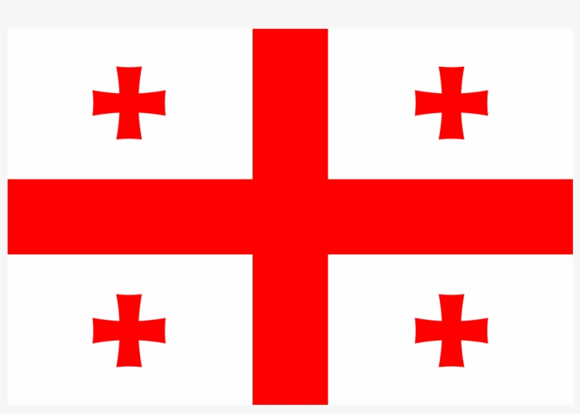 Download Svg Download Png - Flag Of Georgia, transparent png #2845499