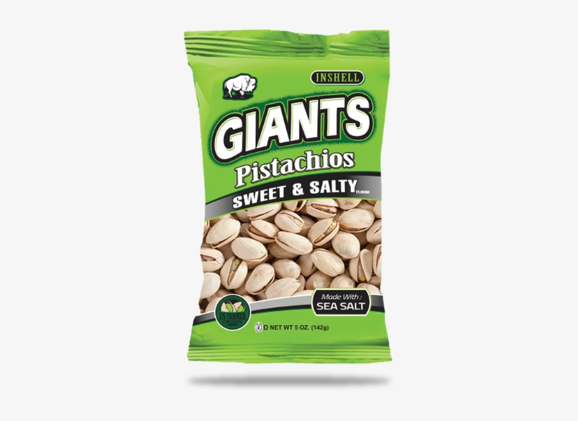 Giants Pistachios, Dill Pickle Flavor, In Shell - 4.5, transparent png #2845575