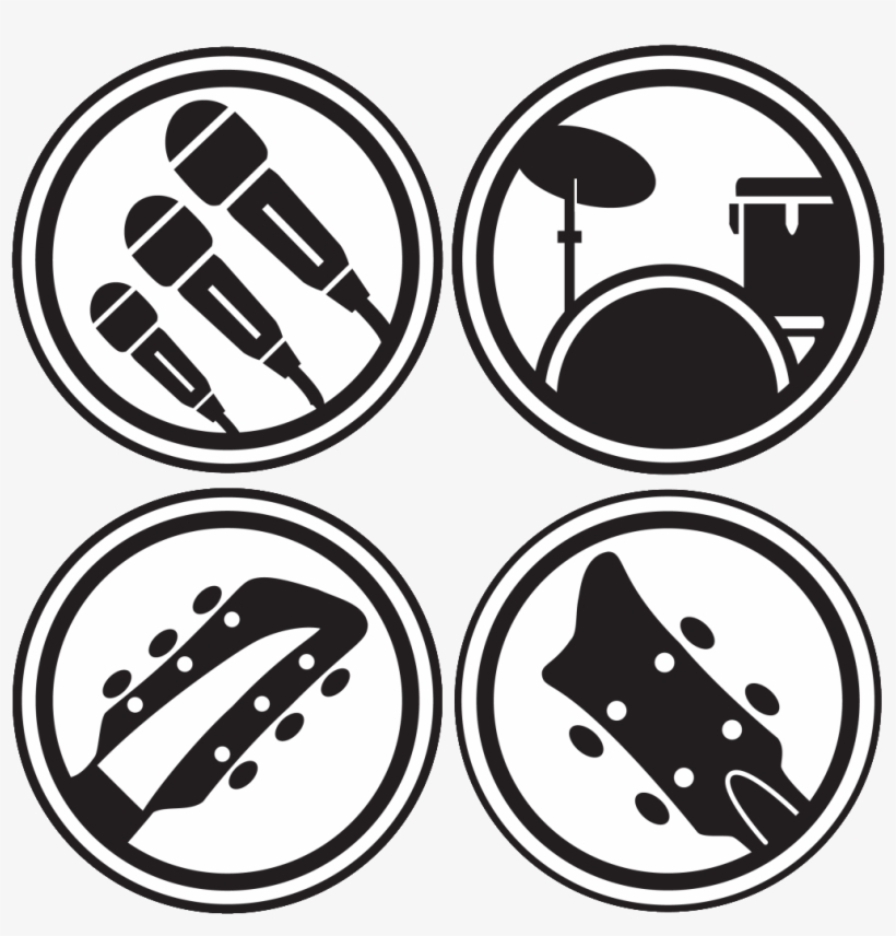 Photo All Tbrb Icons - Bateria De Los Beatles, transparent png #2845598