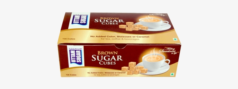 Sold Times - Uttam Brown Sugar Cubes 900 Gm, transparent png #2845772