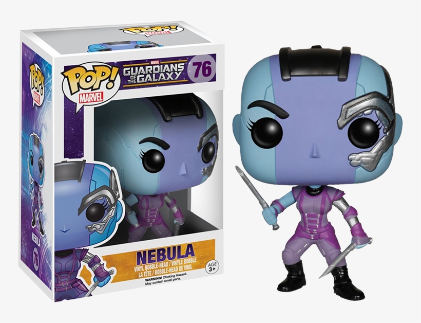 Vinyl Bobble Head Figure Karen Gillan's Latest Big - Nebula Funko Pop, transparent png #2845906