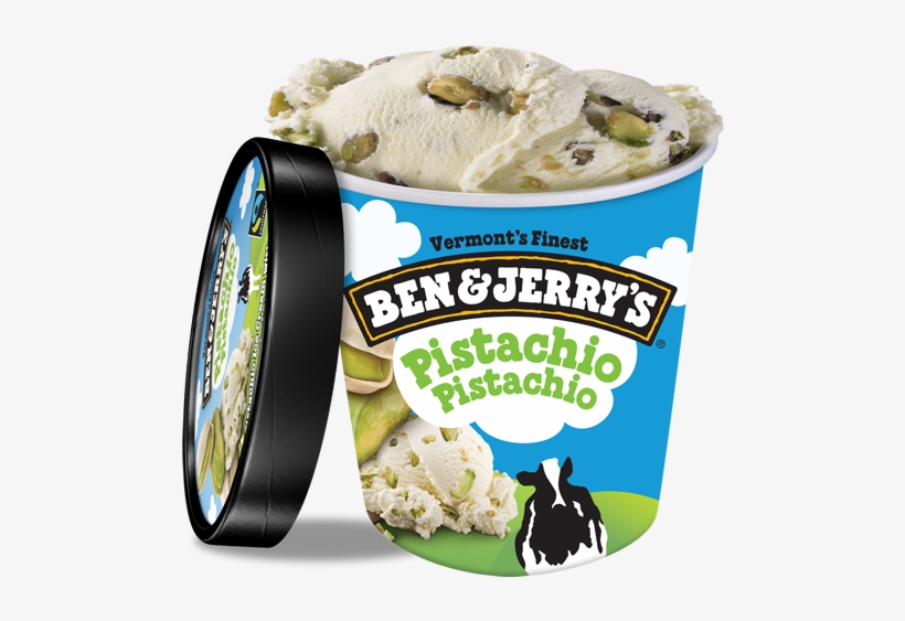 Pistachio Pistachio Ice Cream, Pint - Ben And Jerry's Coffee Coffee Buzz Buzz, transparent png #2846035