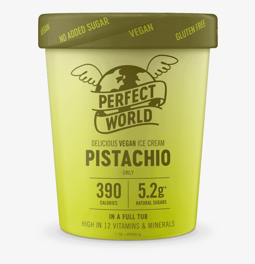 Pistachio - Perfect World Ice Cream, transparent png #2846037