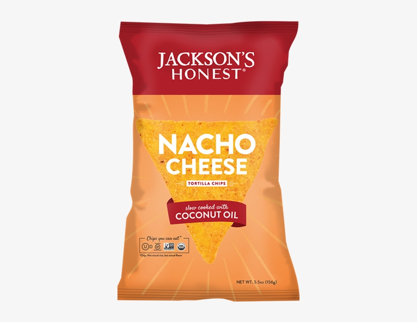 Nacho Cheese Tortilla Chips Jackson's Honest Organic Coconut Oil