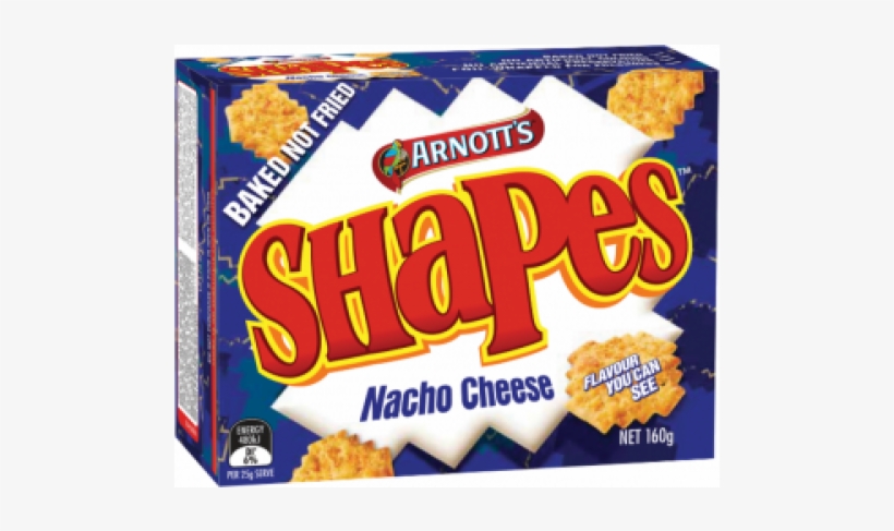 Arnott's Shapes Nacho Cheese, transparent png #2846253