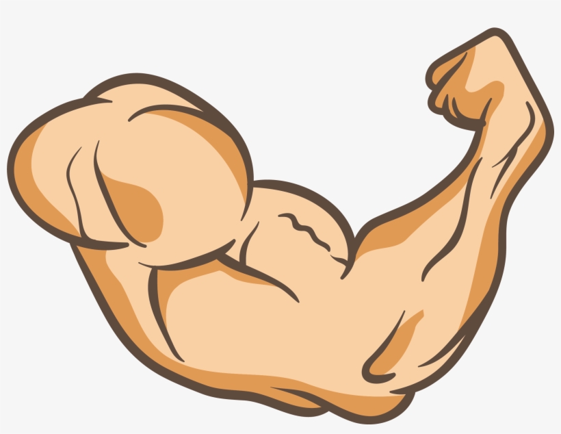 Arms Thumb Muscle Clip Art A Powerful Arm 2359 1711 - Muscle Arms Png, transparent png #2846277