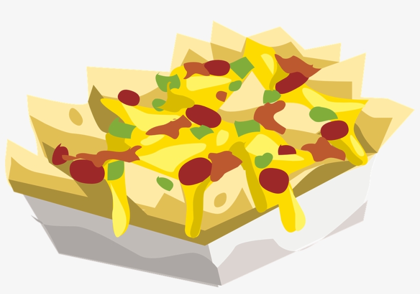 Food Nachos Snack - Nachos Clipart, transparent png #2846278