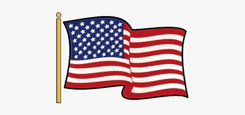 Veterans' Services - Waving Flag Of Usa, transparent png #2846341