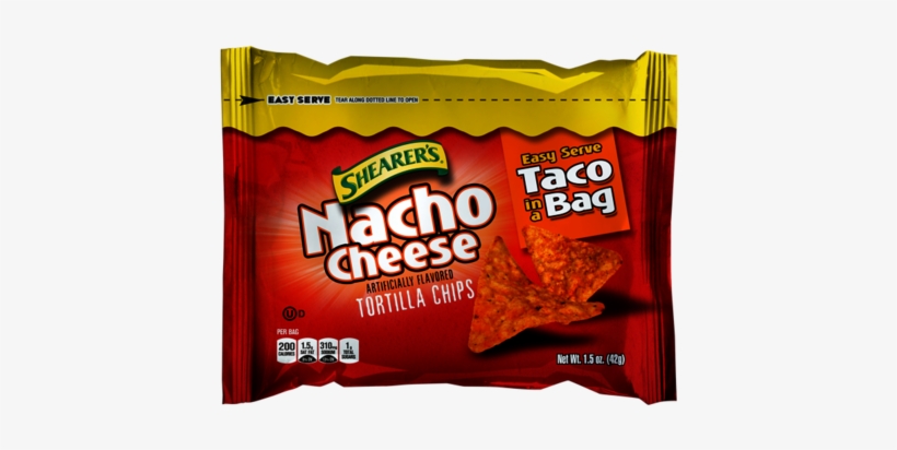 Nacho Cheese Taco In A Bag - Shearers Shearer's Kettle Cooked Mesquite, transparent png #2846416