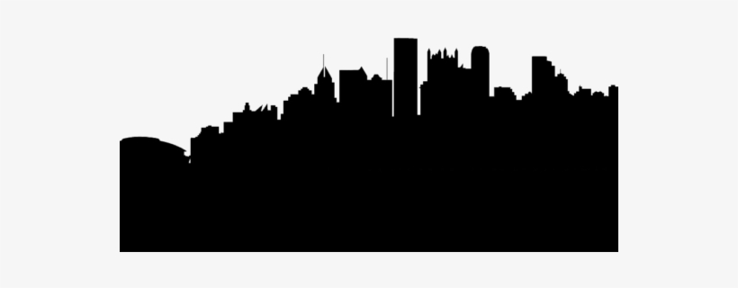 Pittsburghskyline Bk - - Silhouette, transparent png #2846420