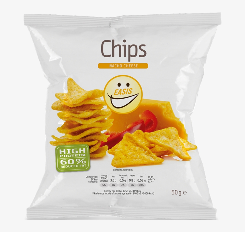 Nacho Cheese Crisps - Easis Chips, transparent png #2846491