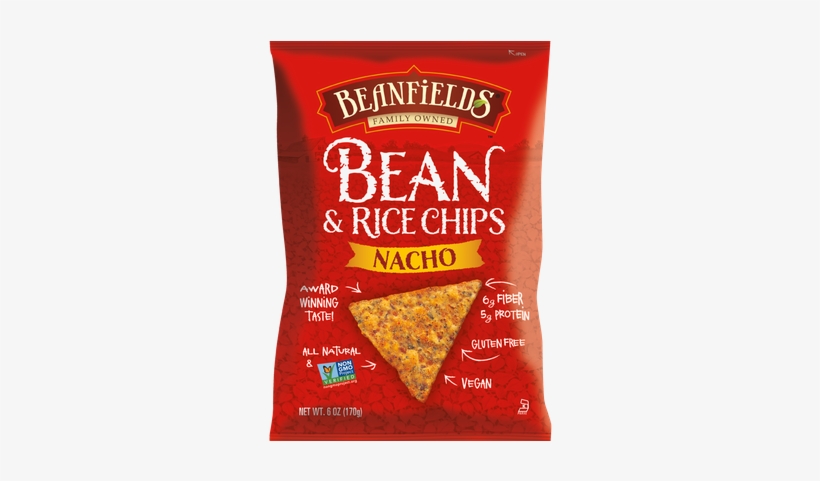 Beanfields Nacho Bean And Rice Chips - Beanfields Bean And Rice Chips, transparent png #2846687