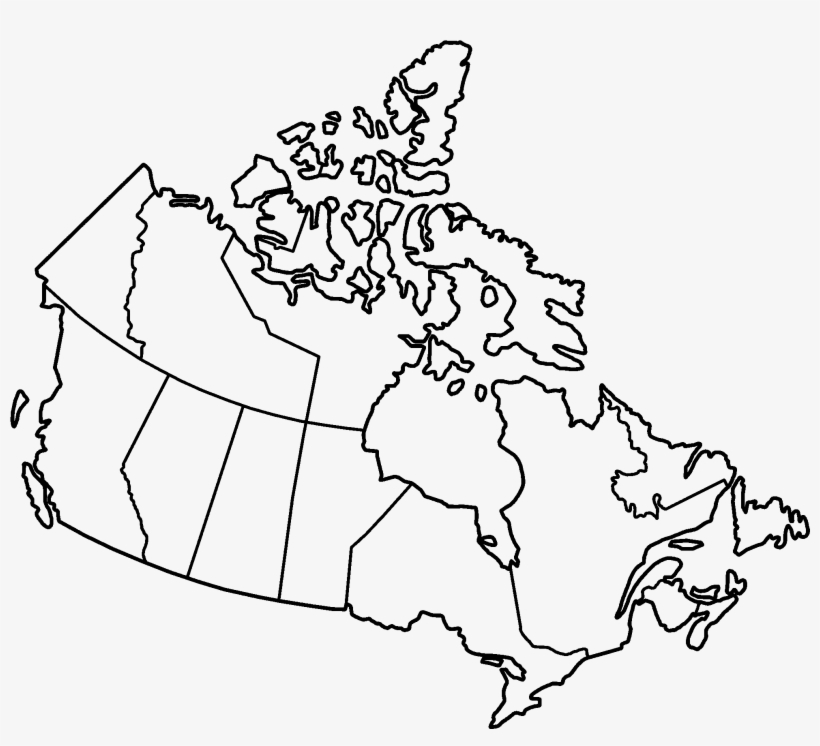 Profitable Printable Map Of Canada File Provinces Blank - Blank Map Of Canada, transparent png #2846763