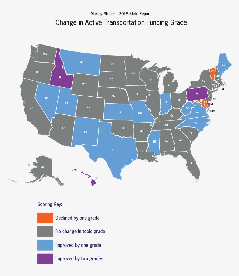 Sr2s Map 2018 State Scores-changeat - Fear Loathing And Gumbo, transparent png #2846868