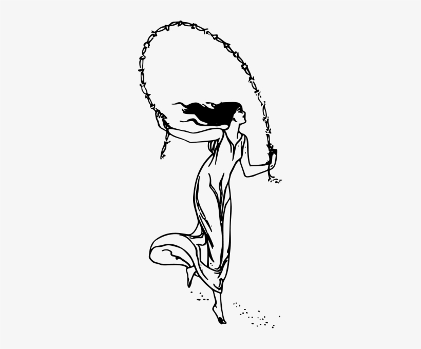 Girl Dancing Png Clip Arts - Dancing Lady, transparent png #2846997