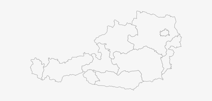 World Map Austria United States Blank Map - Austria Map Empty, transparent png #2847069
