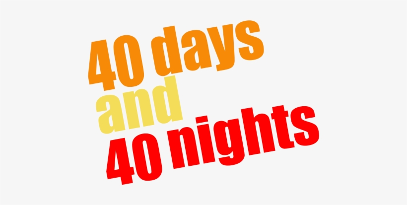 40 - 40 Days And 40 Nights Movie Poster, transparent png #2847628