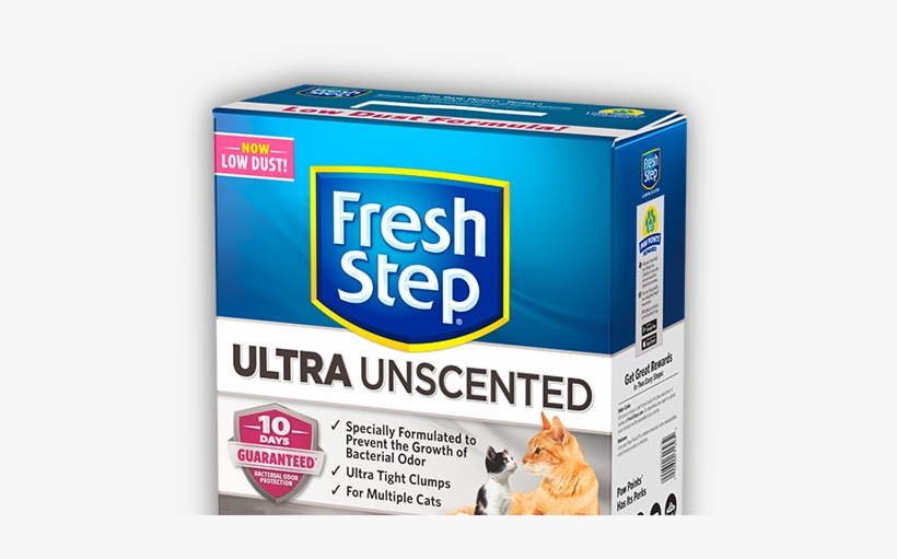 Ultra Unscented Litter 14lb - Fresh Step Simply Unscented, transparent png #2847774