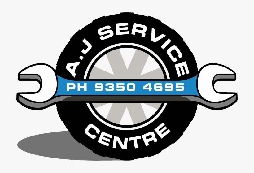 Aj Service Centre - Tyre And Spanner Logo, transparent png #2847808