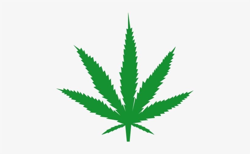Clipart Info - Weed Leaf Tattoo Simple, transparent png #2848068