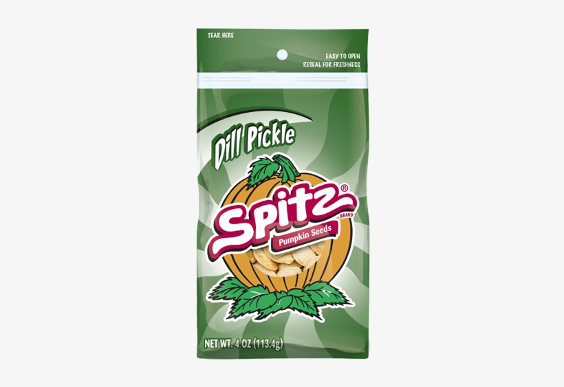Spitz® Dill Pickle Flavored Pumpkin Seeds - Spitz Pumpkin Seeds Dill Pickle, transparent png #2848113
