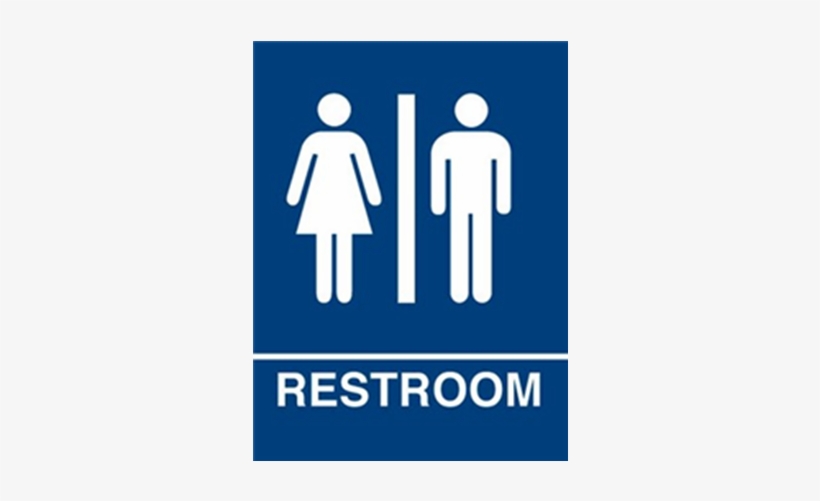 Free Icons Png - Restroom Sign Board, transparent png #2848240