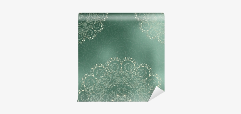 Beautiful Arabesque Lace Pattern Background Vector - Motif, transparent png #2848346