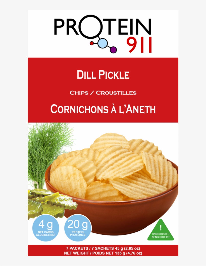 Dill Pickle Chips - Potato Chip, transparent png #2848434