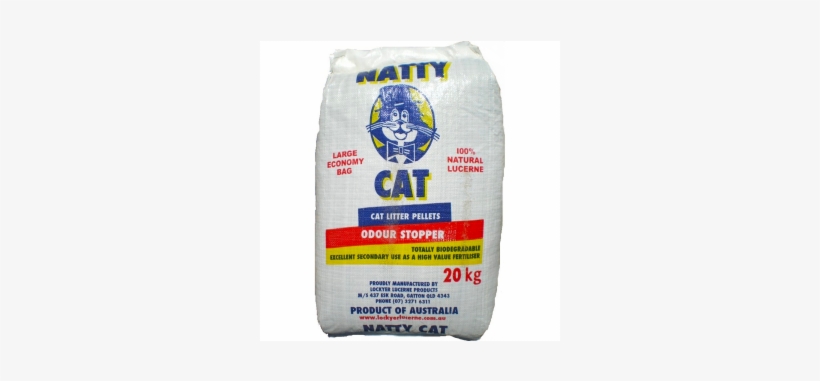 Natty Cat Litter 20kg - Natty Cat Litter 20l, transparent png #2848465