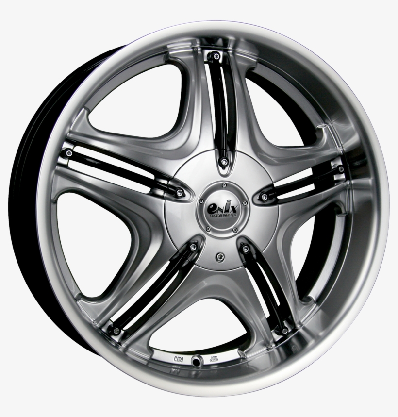 Euro Hyper Silver / Black Strip - Keskin Kt11 Heaven Alloy Rim, transparent png #2848682