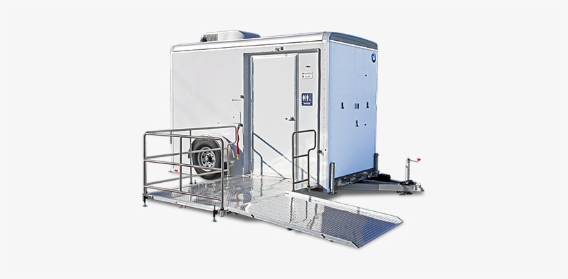 Ada Luxury Portable Restroom Trailer - Public Toilet, transparent png #2848946