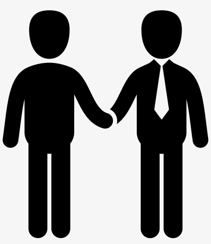 Businessmen Shake Hands Comments - People Shake Hand Icon, transparent png #2849040