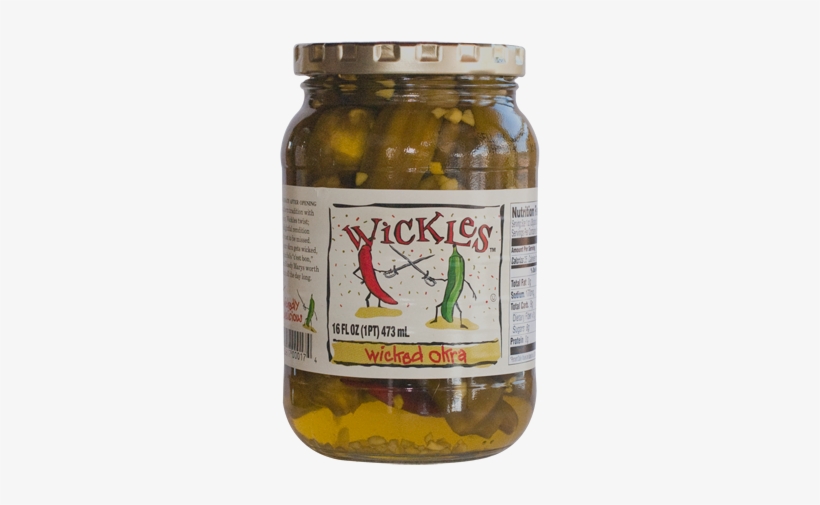 Wickles Pickles Wicked Okra - Wickles Okra, Wicked - 16 Fl Oz, transparent png #2849193