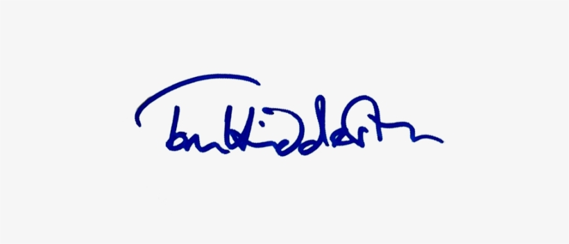 Transparent Signature Of Tom Hiddleson - Tom Hiddleston Autograph Png, transparent png #2849194