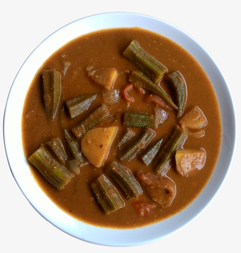 303) Okra Sambar - Sambar, transparent png #2849360