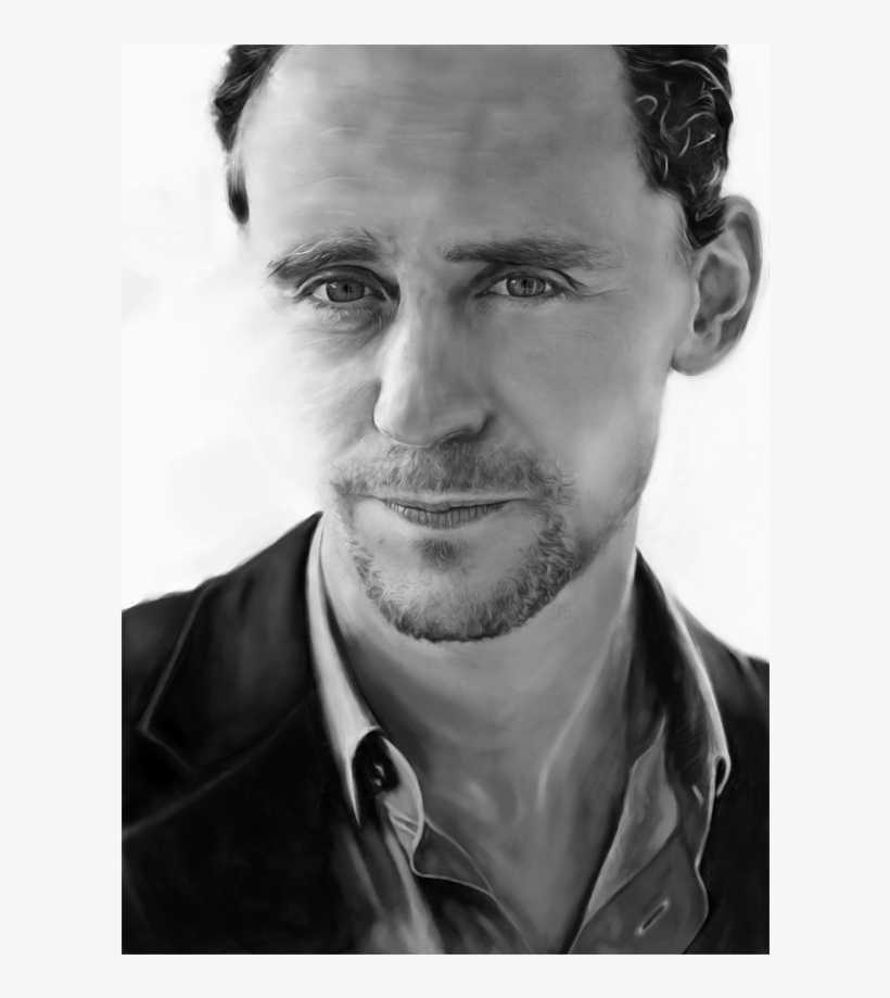 Tom Hiddleston - Monochrome, transparent png #2849388