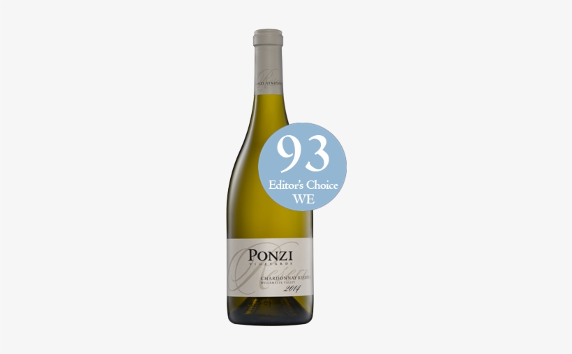 Ponzi Reserve Chardonnay 2013 White Wine From Oregon, transparent png #2849734