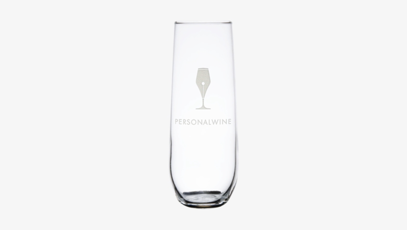 Glass Stemless Champ Engraved - Glass, transparent png #2849816