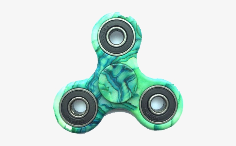 Green Came Tri Spinner - Translucent Fidget Spinner Png, transparent png #2849962