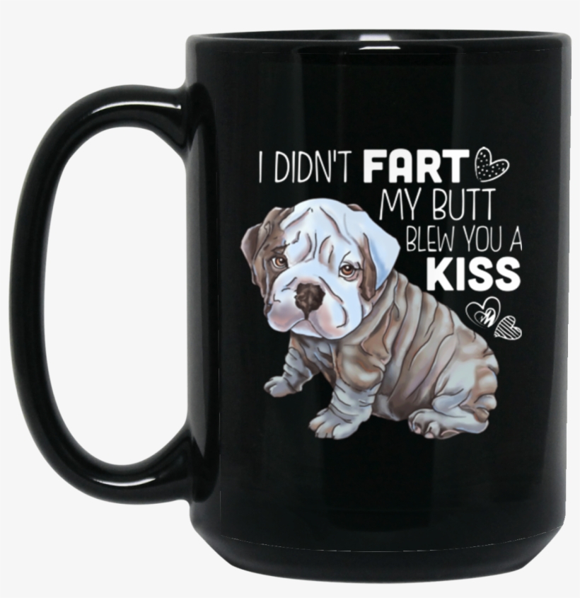 English Bulldog Gifts - Mug, transparent png #2850594