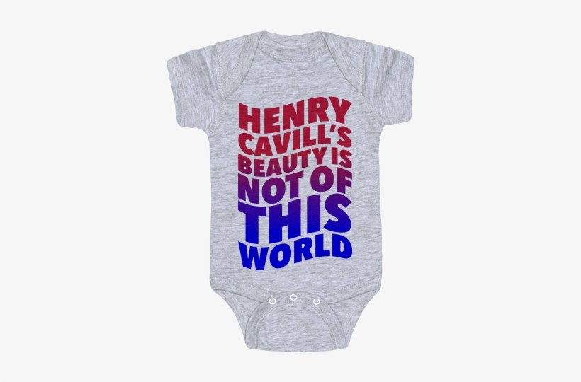Henry Cavill's Beauty Is Not Of This World Baby Onesy - Baby Onesie Sims 4, transparent png #2850818