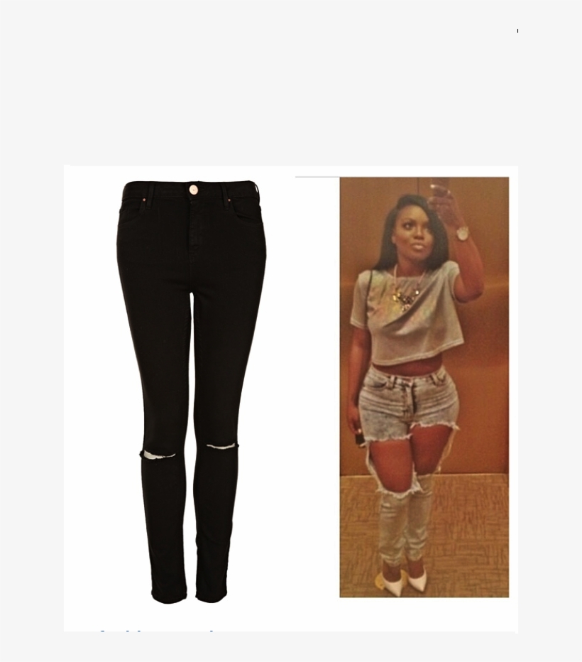 The Ripped Jeans Comeback - Girl, transparent png #2851148