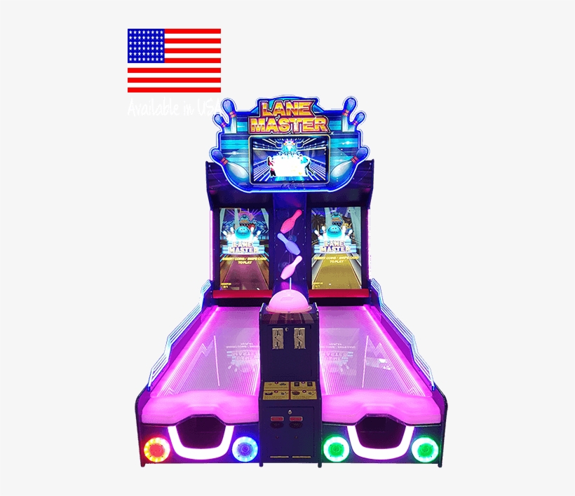 Lane Master - Lane Master Arcade Game, transparent png #2851374