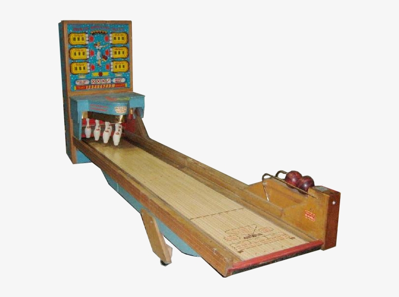 Vintage Bowling Lane - Arcade Bowling Machine, transparent png #2851504