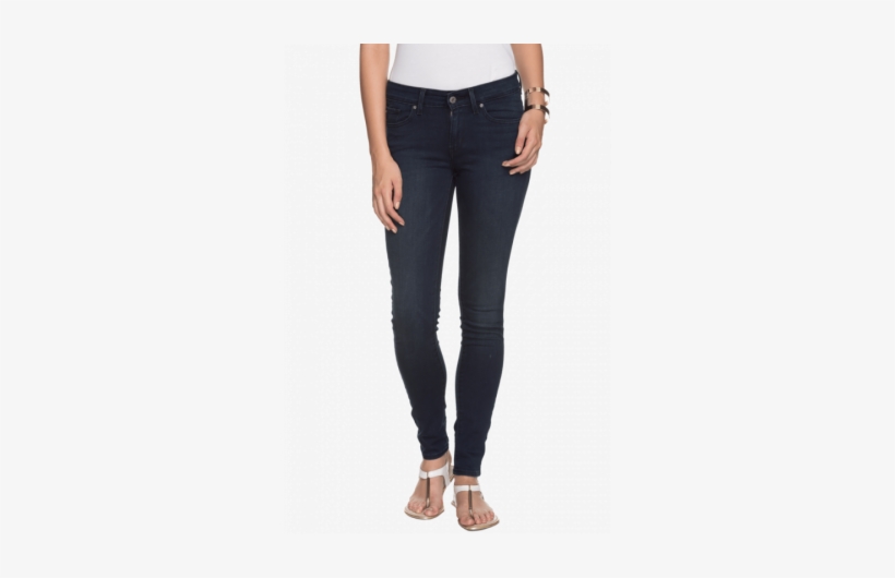 Levis Women Slim Fit Full Length Jeans - Alo Yoga Moto Legging, transparent png #2851546