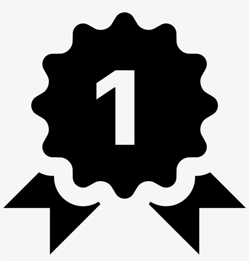 First Place Ribbon Icon - First Png, transparent png #2851829